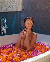 In the tub In the tub