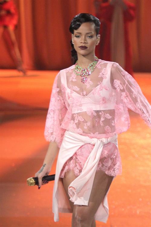 Rihanna in lingerie