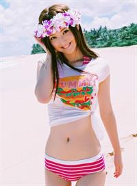Nozomi Sasaki in a bikini