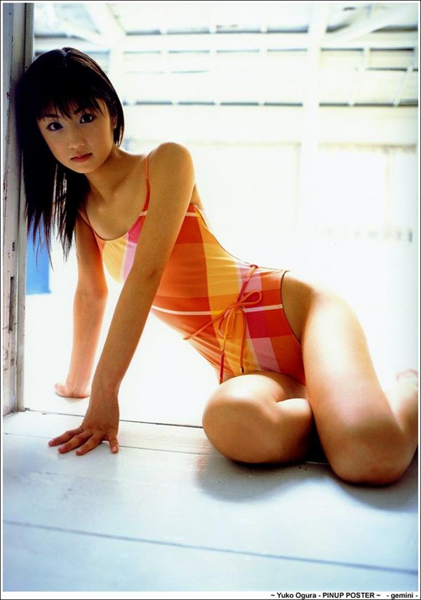 Yuko Ogura in a bikini