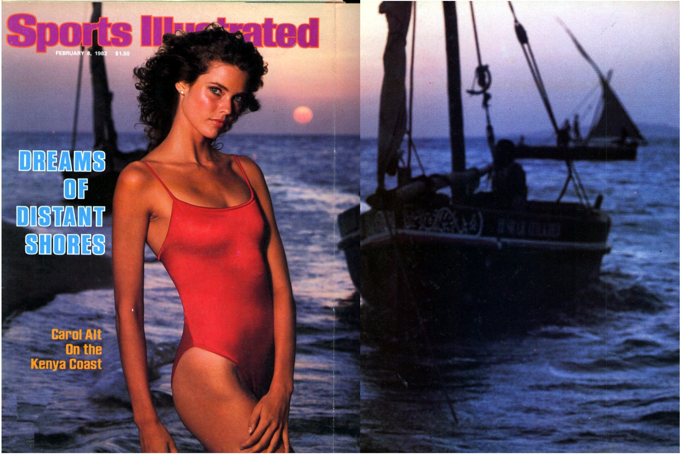 Carol Alt in a bikini