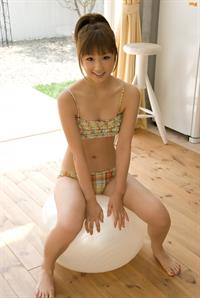 Yuko Ogura in a bikini
