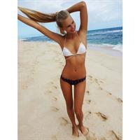 Isabell Klem in a bikini