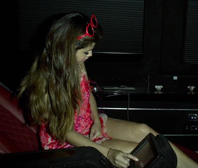 Selena Gomez Bootsie Bellows West Hollywood on June 26, 2012