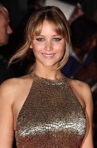 Jennifer Lawrence at the Hunger Games UK premiere on March 14, 2012 