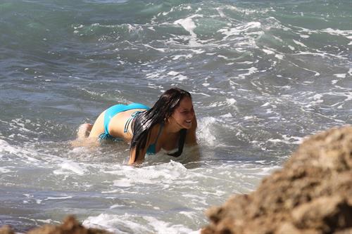 Jennifer Lawrence bikini candids in Maui 11/21/12 