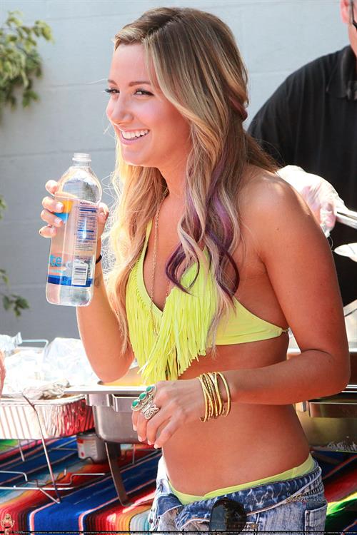 Ashley Tisdale in a bikini