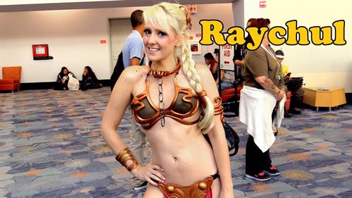 Raychul Moore in a bikini