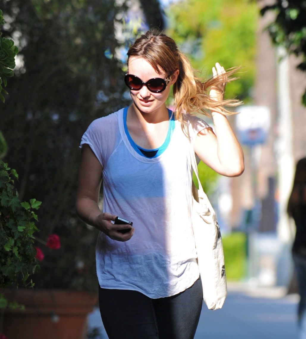 Olivia Wilde leaving a gym in Los Angeles on June 12, 2011 