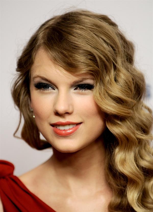 Taylor Swift 13th annual Unforgettable Evening benefiting Entertainment Industry Foundation held at Beverly Wilshire Four Seasons hotel on January 27, 2010 