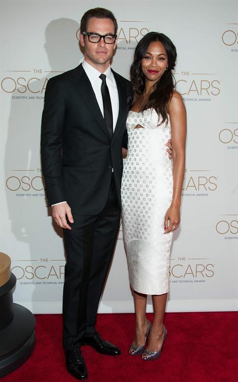 Zoe Saldana Pictures Zoe Saldana Academy Of Motion Picture Arts And Sciences' Scientific & Technical Awards February 9, 2013