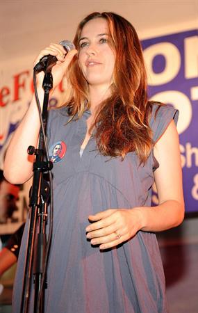 Alicia Silverstone Votefest 2008 at North Shore Bandshell in Miami Beach