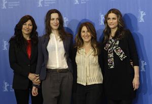 Amanda Peet attends the International Film Festival in Berlin on Feburary 16, 2010