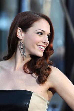 Amanda Righetti attends the LA premiere of Clash of the Titans at Graumans Chinese Theatre on March 31, 2010 