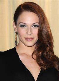 Amanda Righetti Forevermark and Instyle Golden Globes Event on January 10, 2012