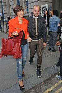 Frankie Sandford London Fashion Week, Feb 15, 2013 