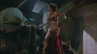 Carrie Fisher in a bikini