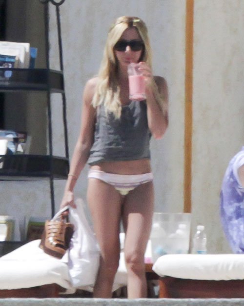 Ashley Tisdale in a bikini