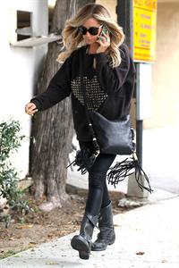 Ashley Tisdale goes shopping in West Hollywood on April 25, 2012