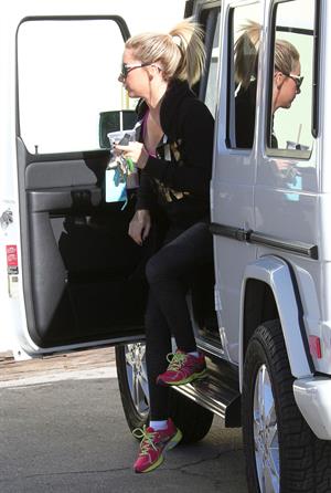 Ashley Tisdale out and about in LA 12/11/12 