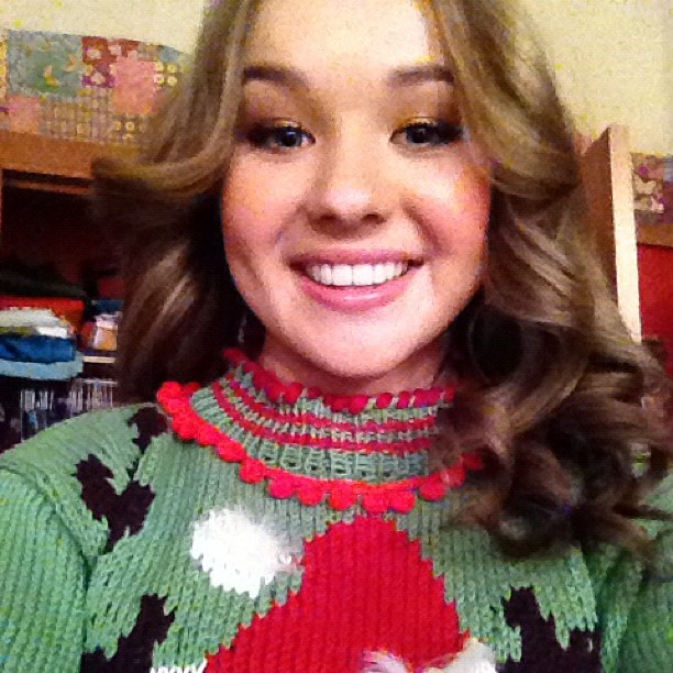 Torri Webster taking a selfie