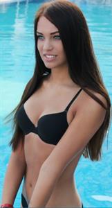 Dasha Dereviankina in a bikini