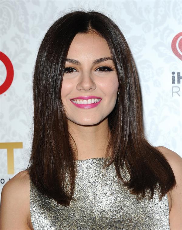 Victoria Justice attends the IHeartRadio Release Party With Justin Timberlake in Los Angeles - March 18, 2013 