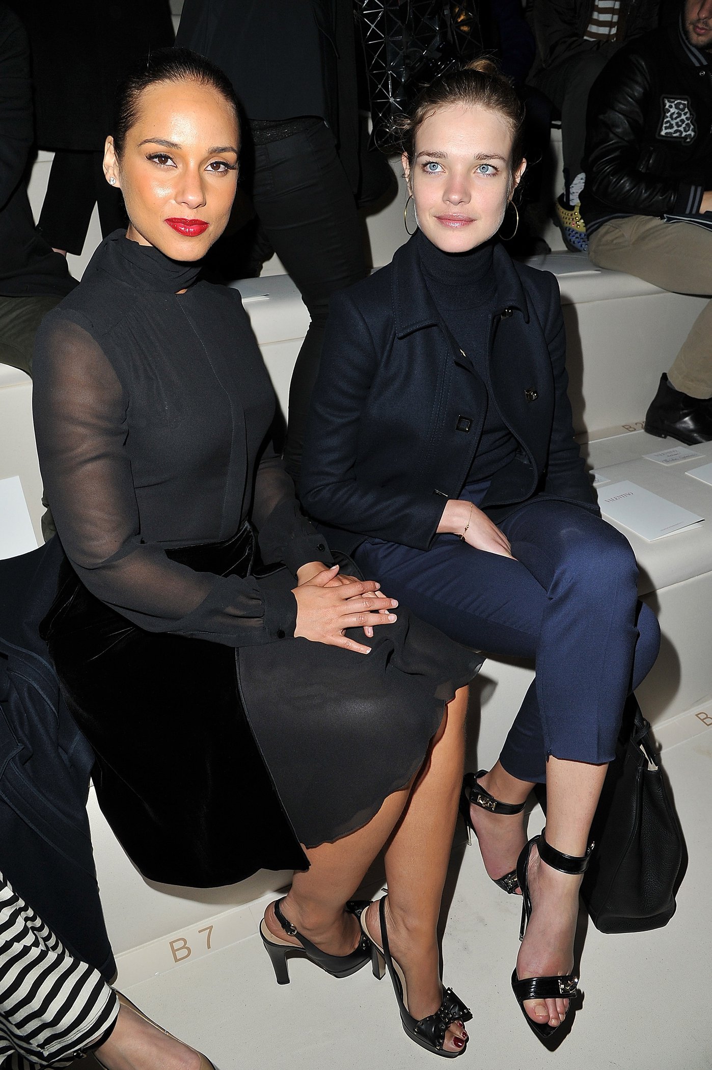 Alicia Keys attends Chanel Ready to Wear Fall Winter 2012 and Fashion House presentation on March 6, 2012