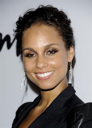 Alicia Keys attends Lifetime's Five premiere held at the SOHO Skylight in New York on September 26, 2011