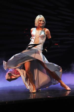 Ali Bastian Burn the Floor on July 23, 2010