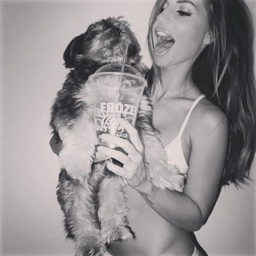 Rosanna Arkle in a bikini