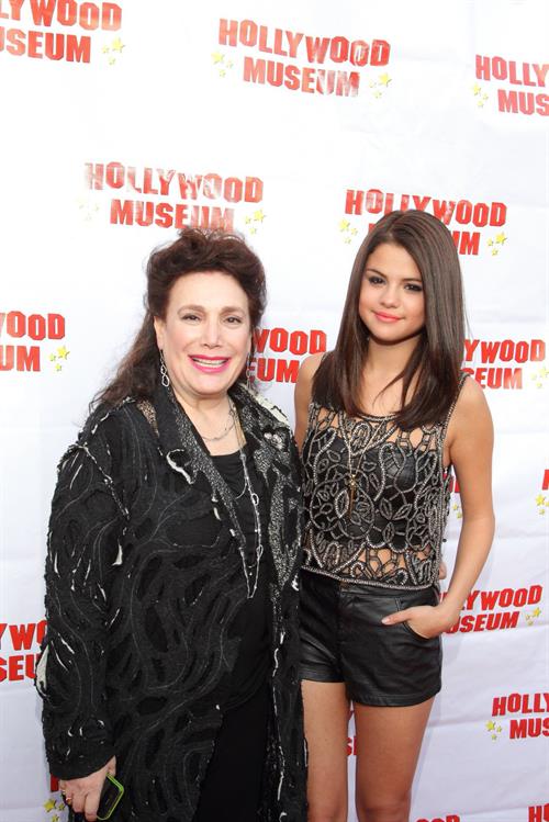 Selena Gomez at the Marilyn Monroe exhibit at the Hollywood Museum on May 30, 2012