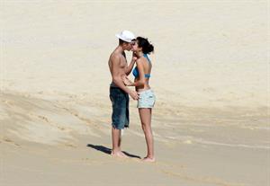 Selena Gomez on vacation in Mexico on December 7, 2011