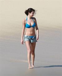 Selena Gomez on vacation in Mexico on December 7, 2011