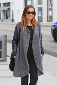 Olivia Wilde in Beverly Hills on October 29, 2013