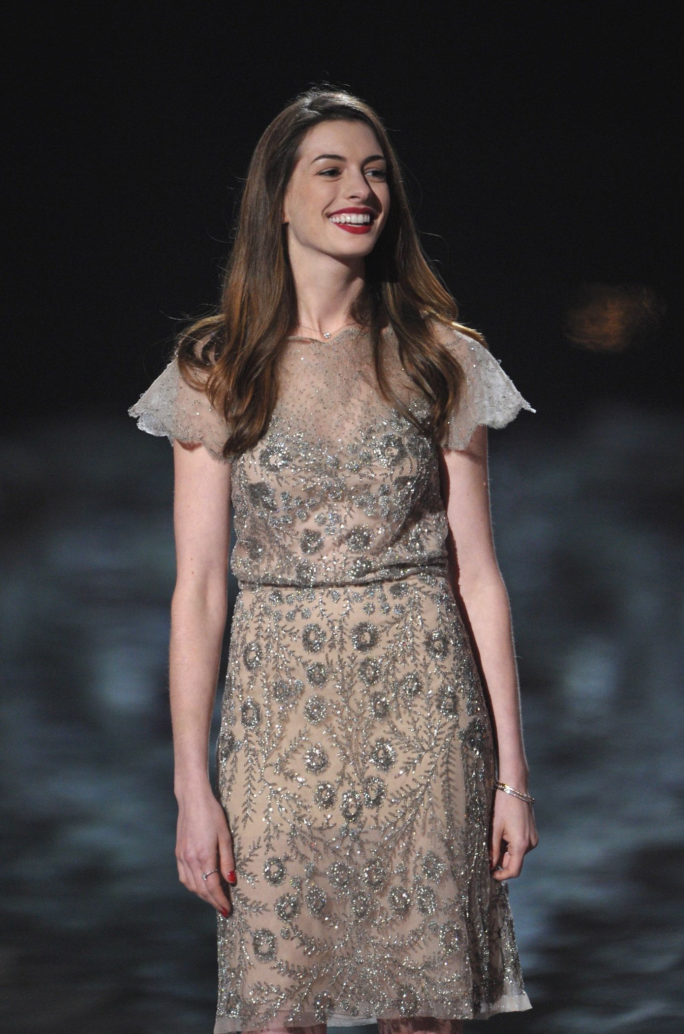 Anne Hathaway Spike TVs Scream 2011 Awards in Universal City California on October 15, 2011