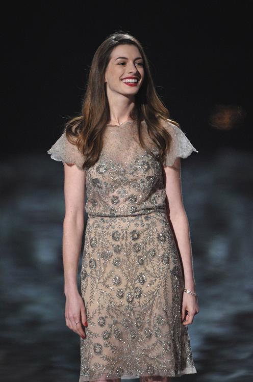 Anne Hathaway Spike TVs Scream 2011 Awards in Universal City California on October 15, 2011