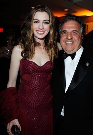 Anne Hathaway Vanity Fair Oscar Party on February 27, 2011