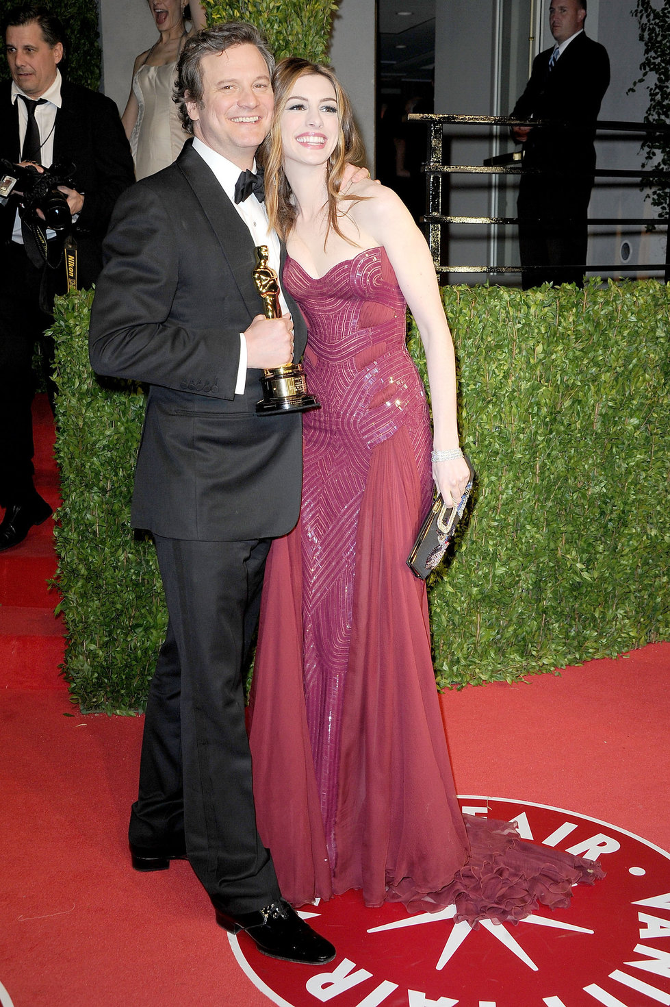 Anne Hathaway Vanity Fair Oscar Party on February 27, 2011