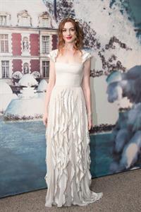 Anne Hathaway White Fairy Tale Love Ball in Paris on July 5, 2011