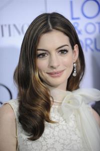 Anne Hathaway Love & Other Drugs screening at the DGA Theater in New York City on November 16, 2010