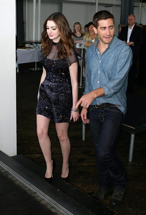 Anne Hathaway press conference at Welsh Bay in Sydney on December 6, 2010