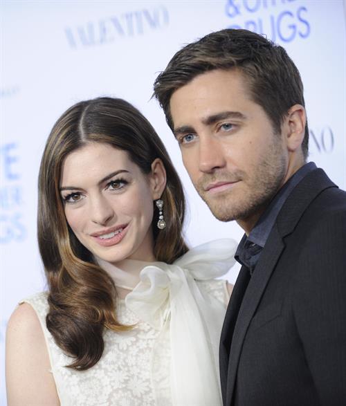 Anne Hathaway Love & Other Drugs screening at the DGA Theater in New York City on November 16, 2010