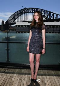 Anne Hathaway press conference at Welsh Bay in Sydney on December 6, 2010