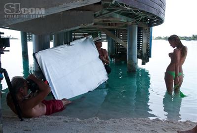 Bar Refaeli in a bikini - ass