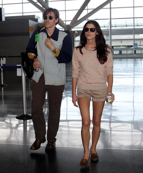 Ashley Greene Pictures Ashley Greene at JFK Airport in New York on June 12, 2012