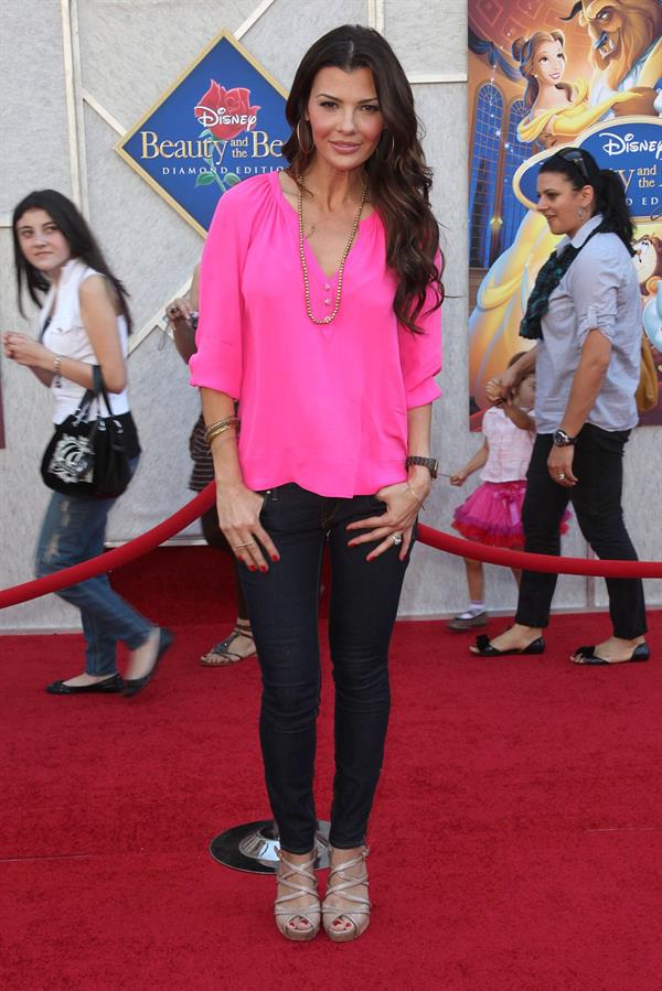 Ali Landry premiere of the Beauty and the Beast Sing Along on October 2, 2010