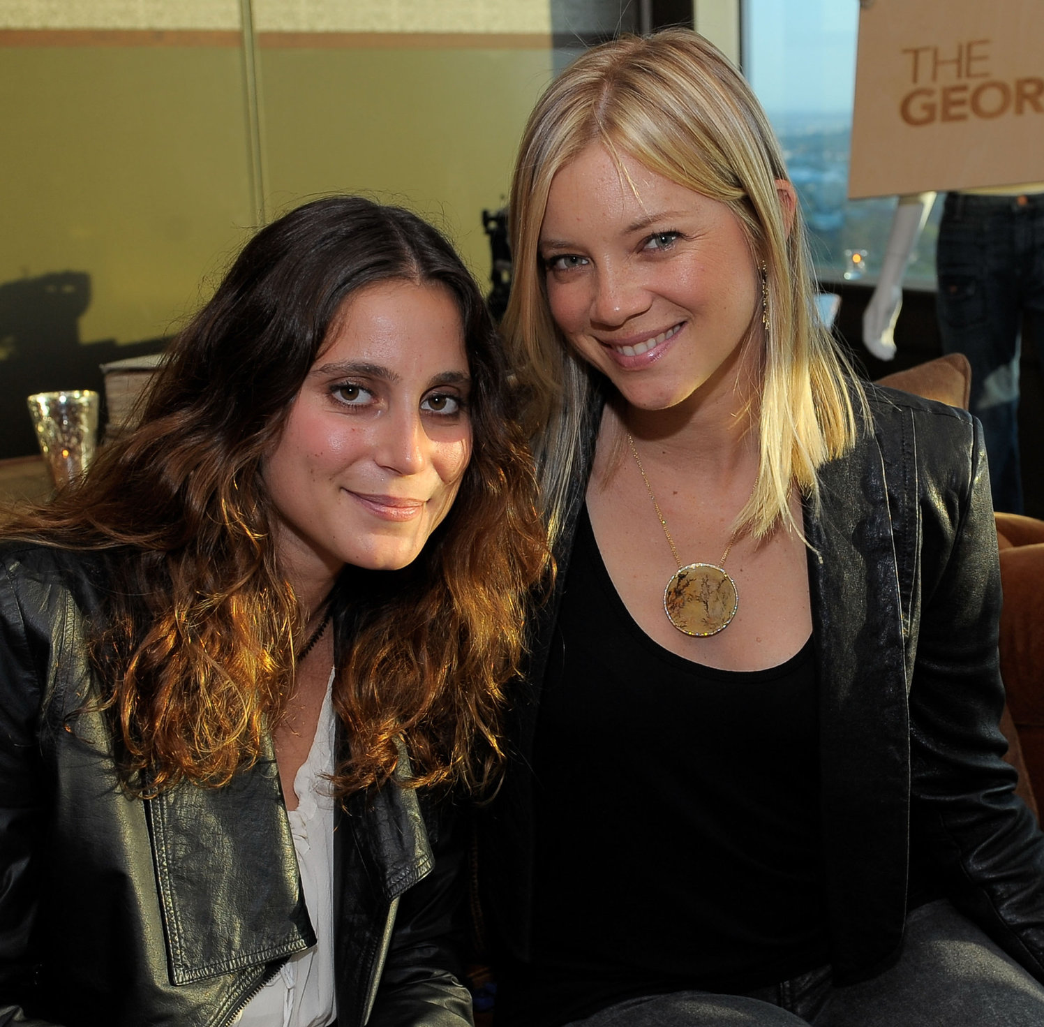 Amy Smart the Trouser Happy Hour presented by 7 for All Mankind on September 22, 2010