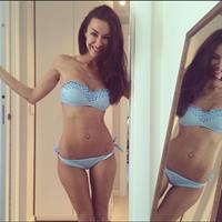 Melita Toniolo in a bikini