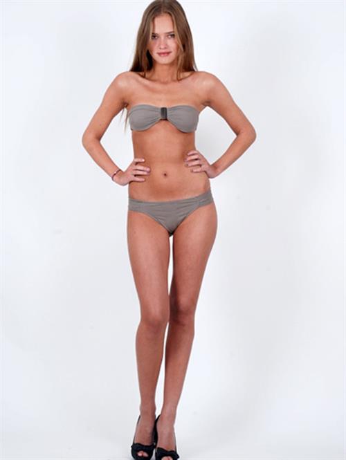 Johanna Wahlberg in a bikini in lingerie